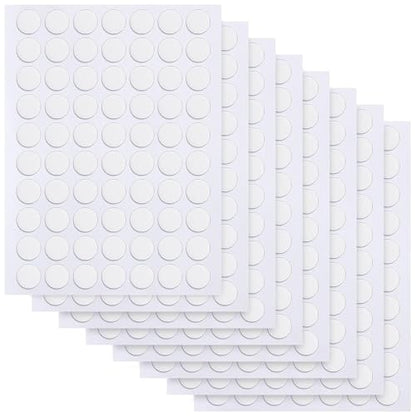 JANYUN 560 Pcs Clear Sticky Stickers Dots,10mm Round Putty Sticky Tack - size: 10mm Round 560pcs