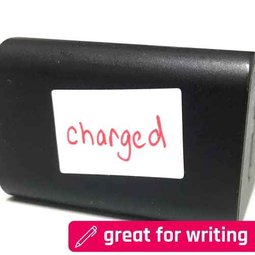 0.5" x 0.3", 2000 Pack - Small Price Stickers, White Pricing Labels - size: 2000 Pack