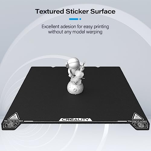 Creality Official Ender 3 S1 Original Build Plate, Textured PEI Bed Plate - style: PC Textured (Ender 3 S1)