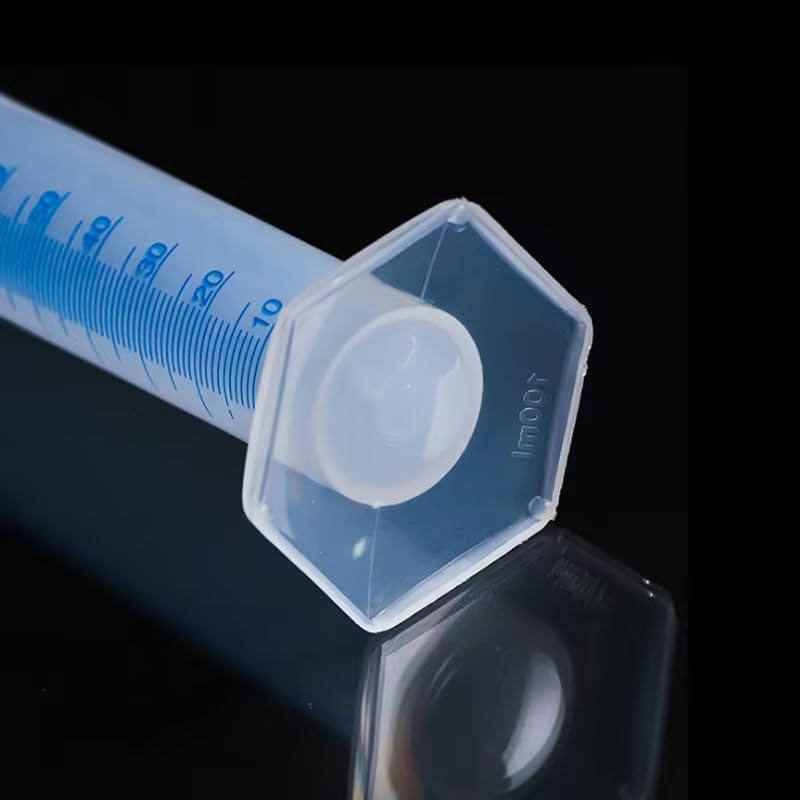 Transparent 100ml Plastic Graduated Cylinder, Measuring Cylinder Set, Science Lab Cylinders, Lab Cylinders Glassware and Labware