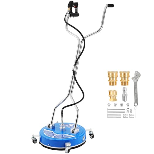 RIDGE WASHER 18’’ Pressure Washer Surface Cleaner with Dual Handle,4500 PSI - size: 18 Inch