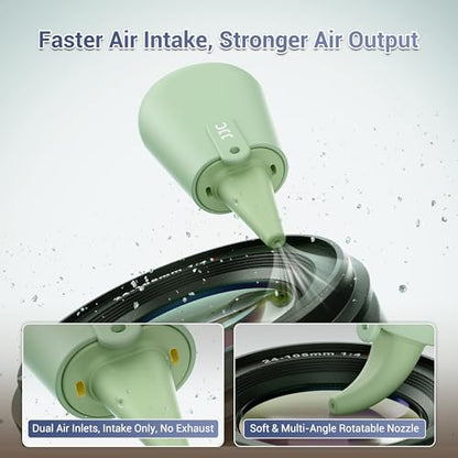 JJC Pocket-Sized Silicone Camera Dust Blower Small Lens Air Blower - Green - color: Green, size: Small