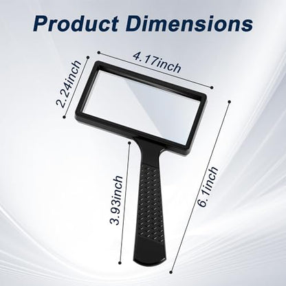 10X Magnifying Glass, Magnifier for Reading, Handheld