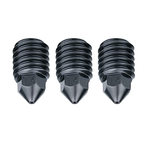 Creativity Hardened Steel Nozzle 0.4mm, Extra Hardened Steel Nozzle Compatible with Lab X1 Carbon X1-Carbon Combo P1P 3D Printer （1PCS） - style: Nozzle - TZ - 0.4MM