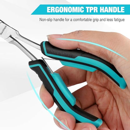 DURATECH 7" Long Reach Needle Nose Pliers, Extra Long Nose Pliers - style: 1PC