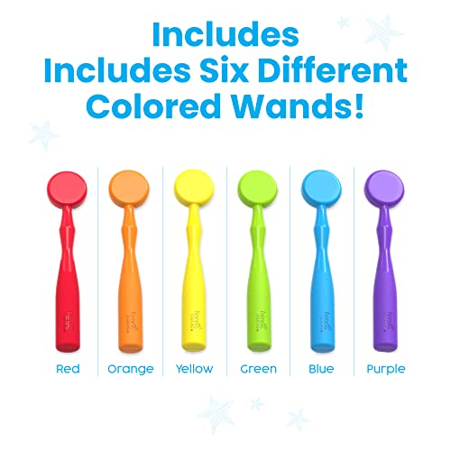 hand2mind Little Minds at Work Sound Segmenting Trays + Magnetic Wands for Early Literacy and Science Exploration (Set of 6)