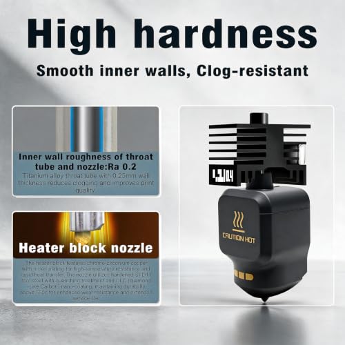 4 Pack 0.4mm for Bambu Lab P2S X2D H2D H2S H2C A1 A1 Mini A2L Nozzle - size: 4PK 0.4mm