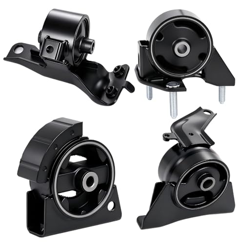 Engine Mount Motor Compatible with Fits Toyota Corolla / GEO PRIZM 1993-1997 L4-1.6L 4pcs Automatic Transmission Mount - style: 1993-1997 Toyota Corolla 1.6L