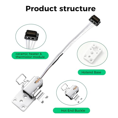 Original A1 Mini,A1 Hotend Heating Assembly Kit - size: A1 hotend heating assembly