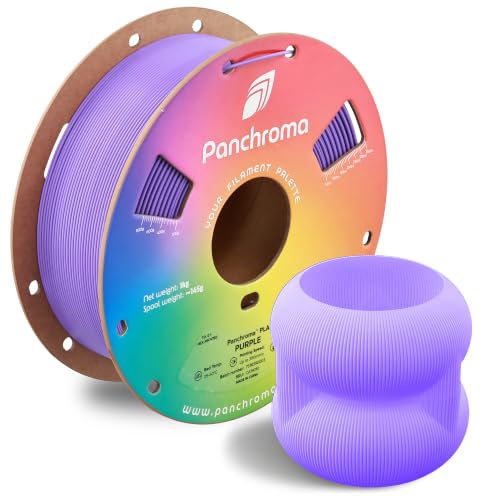 Polymaker Panchroma PLA Filament 1.75mm, 1kg, Purple - color: Basic Pla - 1.75mm Purple (Hex Code: #6c47b2), size: 1kg