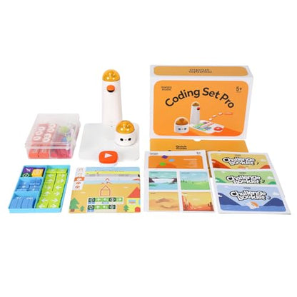 Coding Set Pro STEM Robot for Kids 4+, Early Programming Toy