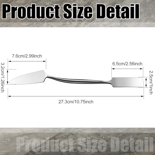 1" Trowel and Square Masonry Tools Margin Square Stucco Spatula - size: 1''