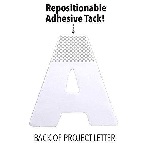 ArtSkills Poster Letters 2.5” Paper Letters for Poster Board Projects, Classroom Bulletin Boards, Sign Making Supplies, Holographic, 228 Pieces - color: Holographic, size: 2.5 in