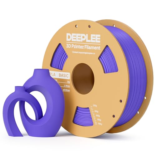 PLA Basic 1.75mm 3D Printer Filament Purple 1KG - color: 1kg*purple