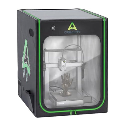 Creality 3D Printer Enclosure with Ventilation & LED Light 27.56"×29.53"×35.43" 3D Printer Cover Fireproof Constant Temperature Enclosure for CR-10 Smart Pro/CR-10 Pro/Ender 3 S1 Plus/Ender 5 Plus - color: 2026 New Enclosure - L