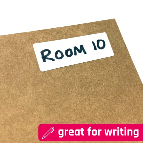 4" x 2", Labels Stickers for Storage Bins - Matte White (800 Pack) - size: 800 Pack
