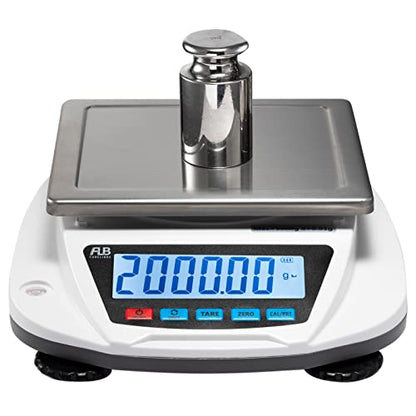 FLB Lab Scale 3000g 0.01g Digital Analytical Balance Top Loading Scale - style: 3000g x 0.01g With Calibration Weights