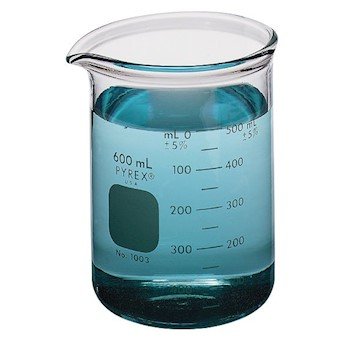 Pyrex - 3451215 1003-4L Brand 1003 Griffin Heavy-Duty Beaker, 4000 mL, 1/pk - size: Large