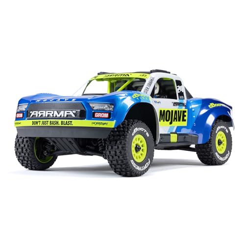 ARRMA Mojave GROM 4x4 RC Desert Truck, RTR, Blue/White - color: Blue