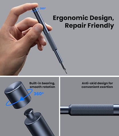 AXTH 50-in-1 Precision Screwdriver Set, Professional Small Repair Tool - style: 50in1