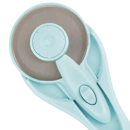 Westcott 60MM Rotary Cutter for Fabric, Titanium Bonded Handheld Fabric Trimmer, Right and Left Handed, Easy and Safe Blade Change, Arts and Crafts, Sewing and Quilting Tools - size: 60MM Rotary Cutter