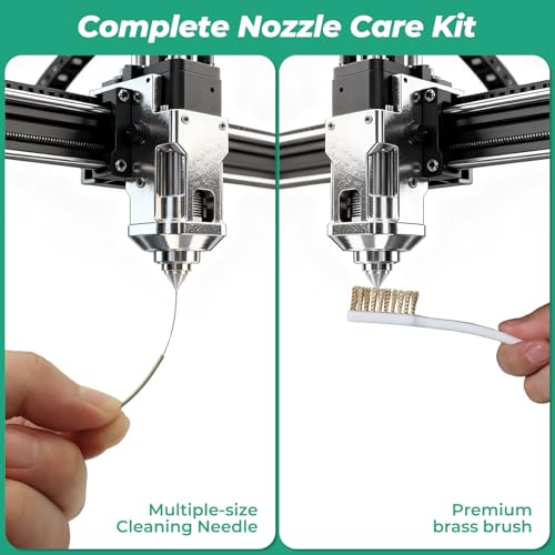 14PCS No-clogger 3D Printer Nozzle Cleaning Kit,10 Needles & Brush - style: 5PCS