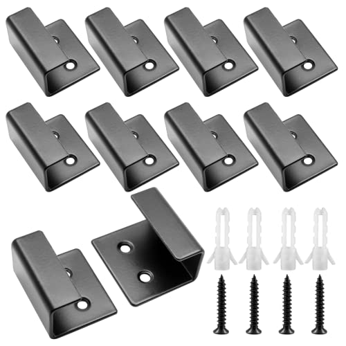 Luomorgo Tile Display Wall Hanger, Large, Black, 10 Pcs - size: Large Black