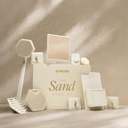 TOOLETRIES The Harvey Toothbrush & Razor Holder - Sand - color: Sand