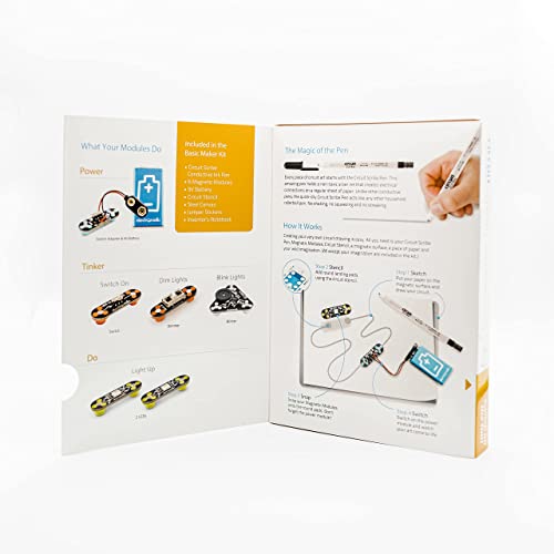 Circuit Scribe Basic Kit: Draw Circuits Instantly