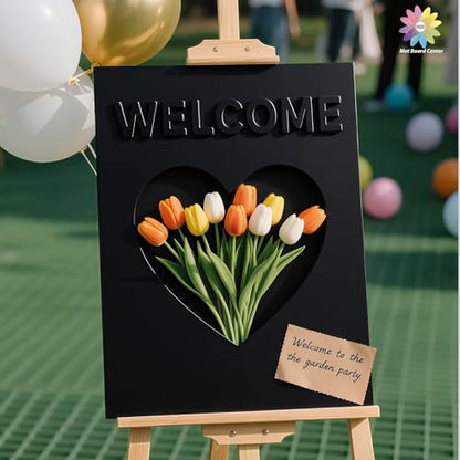 Mat Board Center, Pack of 10 Acid-Free Foam Boards, 16x20 inch Black Foam Boards, 3/16" Thick - color: Black, size: 16x20