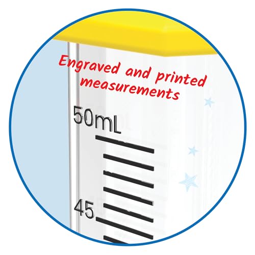 hand2mind Starter Science Graduated Cylinder Set, Set of 5
