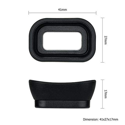 Kiwifotos FDA-EP10 Viewfinder Eyecup Eyepiece for Sony A6000 A6100 A6300 - size: Sony FDA-EP10 Replacement
