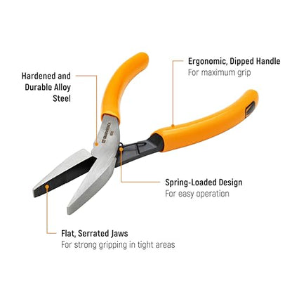 GEARWRENCH 5-1/2" Precision Flat Nose Plier | 89735 - style: Flat Nose