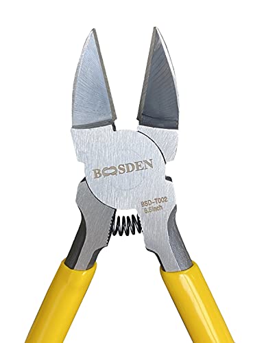 BOOSDEN Wire Cutter 6.5 inch Cutting Pliers Diagonal Cutter Snipper 6 Pack - size: 6.5"- 6 Pack