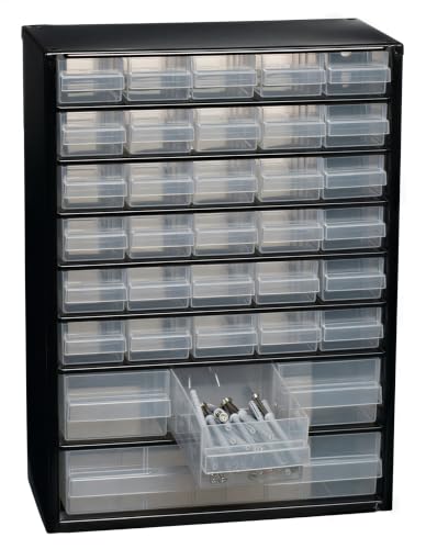 Raaco Steel Storage Cabinet, Standard 34-Drawer (C9-34) - Nuts & Bolts - size: Standard-34D