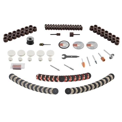 Dremel 160-Piece Rotary Tool Accessory Kit with EZ Lock Technology (710-08) - size: 160-Pieces