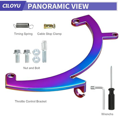 Mini Bike Throttle Linkage Kit Replacement for Predator 79cc CT100U - color: Multicolor