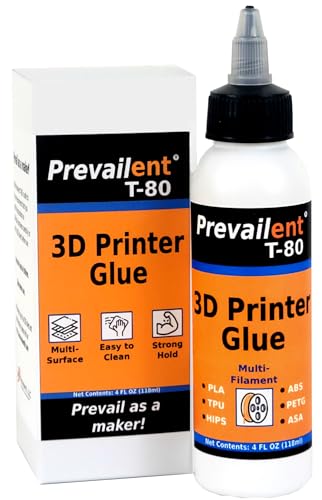 3D Printer Bed Adhesive Prevailent T-80-4 fl oz (118ml)