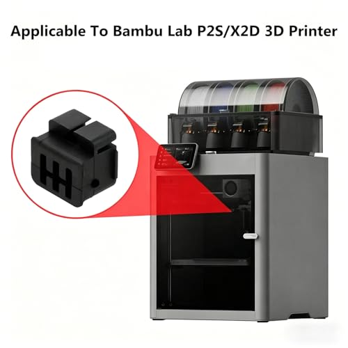 6PCS 3D Printer P2S/X2D Silicone Nozzle Brush for Bambu Lab P2S/X2D