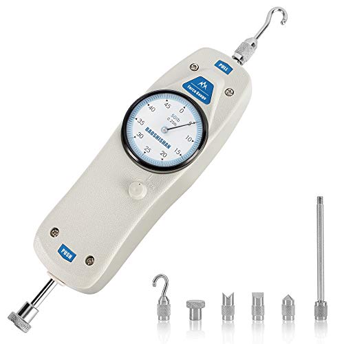 BAOSHISHAN 50lb Push Pull Force Gauge with Calibration Certificate - size: 50LB