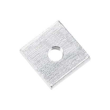 uxcell Square Nuts, M4x12mmx2mm Zinc-Plated Metric Coarse Thread Assortment Kit, 200 Pcs - size: M4x12mmx2mm