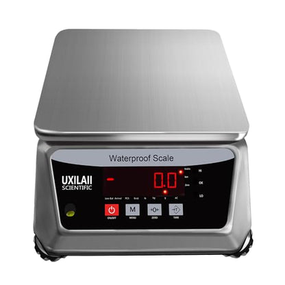 UXILAII Professional Waterproof Scale Stainless Steel Scale 110V 6kg 0.1g - size: 6kg0.1g