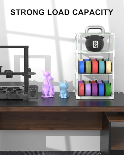 3D Printer Filament Storage Box with Oxford Leather Cover