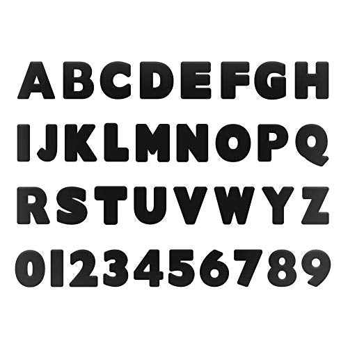 ArtSkills Poster Letters 2.5” Paper Letters for Poster Board Projects, Classroom Bulletin Boards, Sign Making Supplies, Black & White, 335 Pieces - color: Black/White, size: 2.5 in
