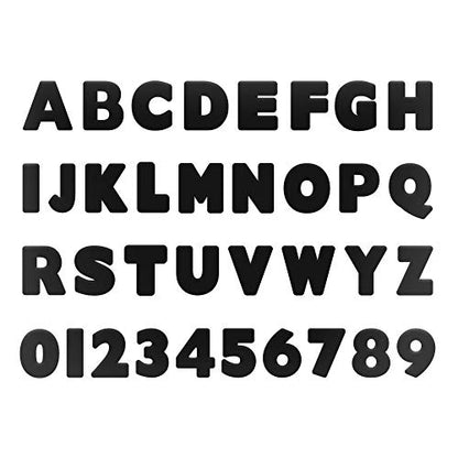 ArtSkills Poster Letters 2.5” Paper Letters for Poster Board Projects, Classroom Bulletin Boards, Sign Making Supplies, Black & White, 335 Pieces - color: Black/White, size: 2.5 in