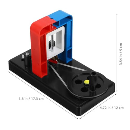 Hand Crank Generator Dc Electric Motor Kit for Stem Science Experiments DC Electrical Motor Assemble Kit Physics Education Tool Portable Emergency Power Generator for School Labs and Learning DIY DIY