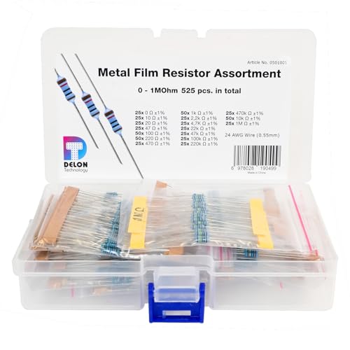 Resistor Assortment - 525 pcs