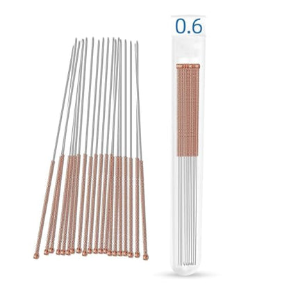 3D Printer Nozzle Cleaning Kit: 20-Pack 0.6mm Stainless Steel Nozzle Cleaner, 3D Printer Cleaning Needles for Creality Ender 3/K1/MK8/V6, No Clogger, Sturdy and Durable, Ease of Use, by 5APLUSREPRAP - size: 0.6mm