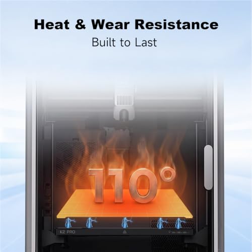 Creality Official K1 Max Build Plate PEI Sheet Golden, 315x310mm Textured Flexible Spring Surface Excellent Heat Resistance Heated for Ender 3 S1 Plus/K1 Max/Ender 3 V3 Plus(Without Magnetic Base) - color: PEI Frosted Gold-A, size: K1 Max/Ender 3 V3 Plus/