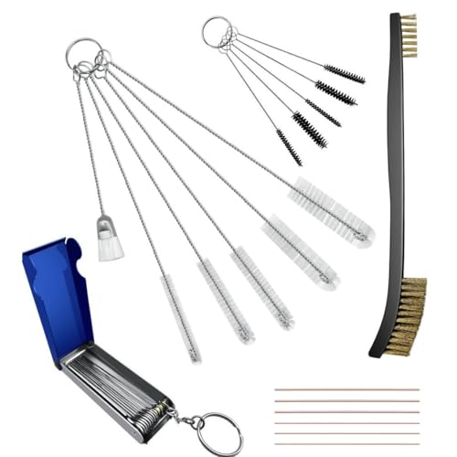 Strongthium Carburetor Cleaning Kit Carb Brushes Tools Needle Set